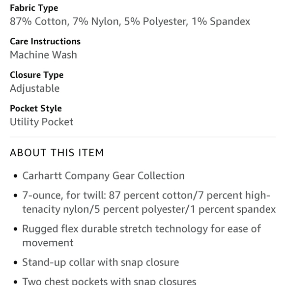 NWT Womens Carhartt FR work bibs - Picture 6 of 6